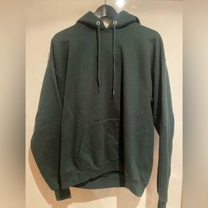 Men's Dark Green Pullover Hoodie